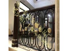 怀化市高档红古铜铝板雕刻护栏图1