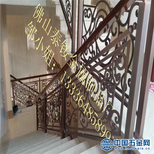 怀化市高档红古铜铝板雕刻护栏 (4)