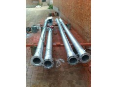 Φ100管铝镁合金立杆机 三角扒杆 抱杆 起杆器图1