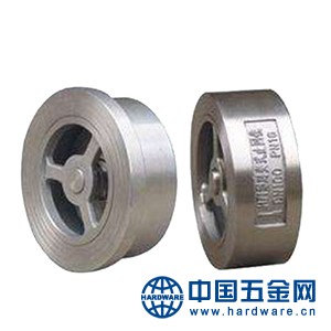 对夹升降式止回阀1