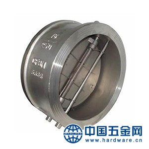 对夹双瓣止回阀1