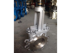 800度以上高温灰渣闸阀，高温刀闸阀，高温气力输灰阀图1