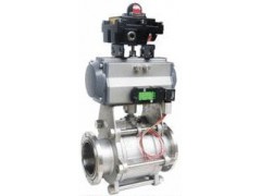 气动高真空球阀图1