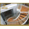 供应典雅旋转楼梯，优质玻璃楼梯 钢结构楼梯 工程楼梯