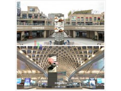 创意精神堡垒LED导视牌公司|商业旋转精神堡垒魔方柱屏价格图1