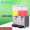 东贝LRPC18X2双缸单冷饮料机饮品店果汁设备全国联保