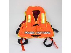 消防救援救生衣 可背后加工充气式泡沫救生衣图1