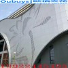 铝单板商场铝板定制艺术冲孔铝板氟碳烤漆木纹铝单板