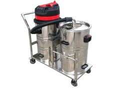 大量粉尘用工业吸尘器双桶式强力吸尘设备3600W图1