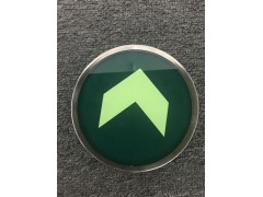 天虹超市地面楼道安全出口导向地灯发光导向地标夜光钢化玻璃地砖图1