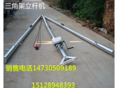 滁州市18米三角式铝合金固定人字拔杆图1