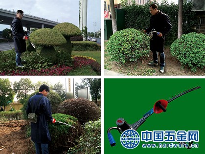 Ⅰ型电动弧形修球机作业图