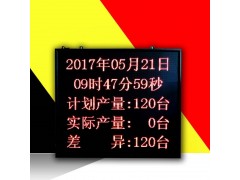 工厂车间安全生产高亮LED显示屏室内产线电子看板图1