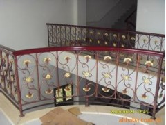 成都华阳铁艺栏杆 铁艺装饰图1