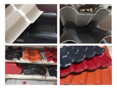 龙岗1050树脂瓦、平湖2.0树脂瓦、横岗3.0灰色雨棚瓦图1