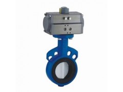 进口气动衬胶蝶阀图1