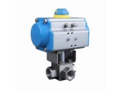 进口气动高压三通球阀图1