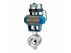 进口气动V型球阀图1