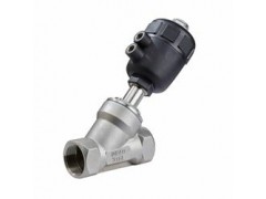 进口内螺纹气动角座阀图1