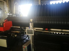 HDPE埋地排水用钢带增强螺旋波纹管图1