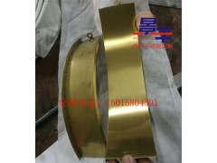 不锈钢土豪金色天花转角 U型槽u子形扣边收边条定做图1