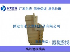 【F1新型遮板塑料模具_F1遮板塑料模盒】加工厂家图1