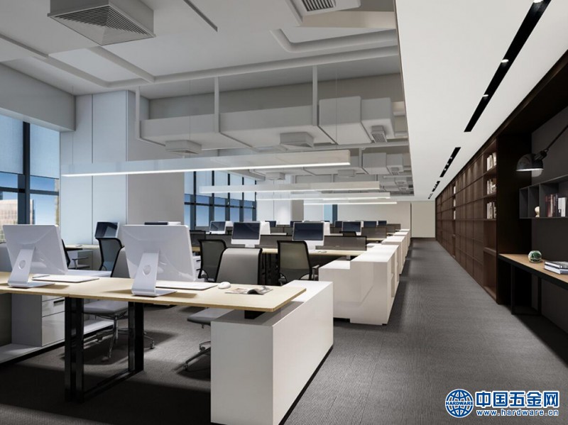 西安欧浓装饰 - 大型办公室装修(1)