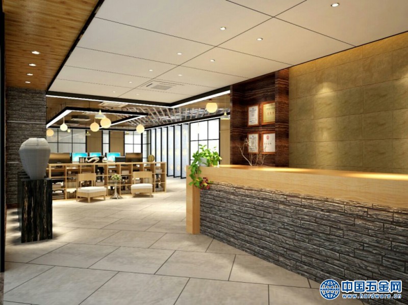 西安欧浓装饰 - 写字楼接待装修