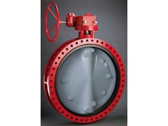 美国博雷S32、S33衬胶对夹式蝶阀，进口衬胶手动蝶阀图1