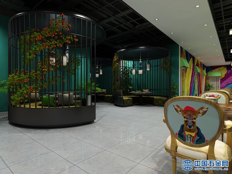 西安欧浓装饰 - 自助火锅店装修（1）