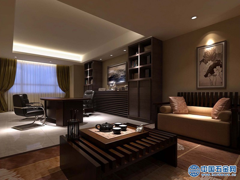 西安欧浓装饰 - 办公楼经理办公室装修