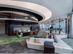 西安办公楼装修设计公司、办公楼空间装修、高端品质尊享国际风范图1