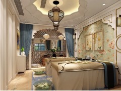 西安美容院装修设计、美容会所装修、西安专业美容院设计装修公司图1