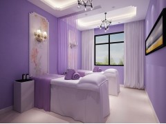 西安美容SPA会所装修、小型美容院装修、美容院装潢设计公司图1