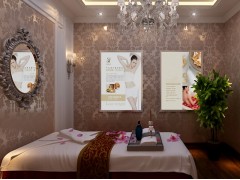 西安专业美容院装修公司、美容院装修设计项目、西安欧浓装饰图1