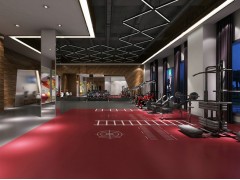 西安健身房装修设计、健身馆装潢设计、西安专业的健身房装修公司图1