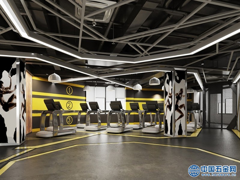 西安欧浓装饰 - 健身房装修（2）