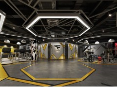 西安健身房装修改造、健身房设计、专业做健身房设计装修的公司图1