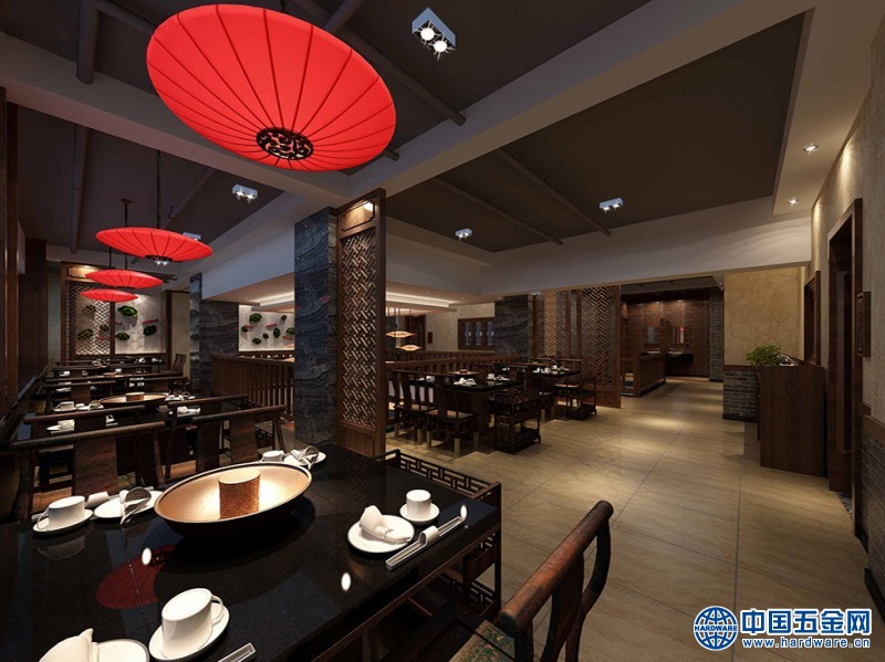 西安欧浓装饰 - 火锅店装修(2)