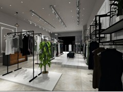 西安服装店装修、服装店装修设计就找欧浓装饰、品质保证图1