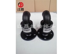 一端法兰一端螺纹回转接头|一端法兰一端弯头360度回转接头图1