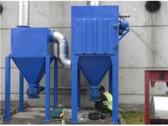 暖气片抛丸机,临朐抛丸机厂家,工业电炉除尘器,脉冲除尘器厂家图1