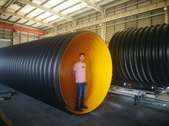 钢带增强螺旋波纹管生产价格 钢带增强波纹管图1