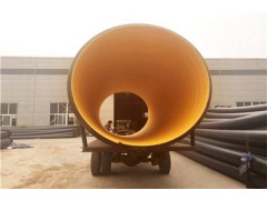 郑州HDPE钢带管图片图1