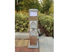 恋途水电桩 HW-08 房车营地充电桩 岸电箱 水电柱图1