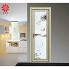 铝合金/70系列奶白喷涂平开门