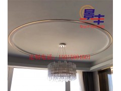 不锈钢圆弧形天花吊顶镶嵌条 U型槽 u字形包边条图1