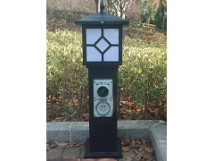 恋途插座柱 HW-206 草坪灯柱 庭院灯柱 户外防水插座柱图1