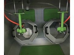 供应滚筒式自动喷砂机,螺丝批头喷砂机,五金工具喷沙机图1