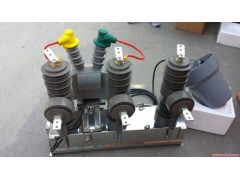 10KV电杆上安装的ZW32-12高压真空断路器图1